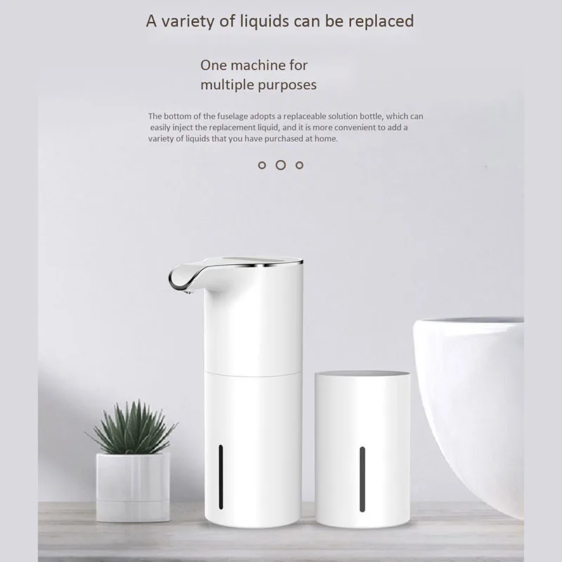 450 мл дозатор для жидкого мыла Автоматическая Бесконтактный мыло рук USB