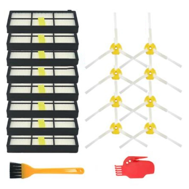 

AD-Side Brush HEPA Filter for IRobot Roomba 800 860 870 880 890 900 960 980 Vacuum Cleaner Parts Accessories