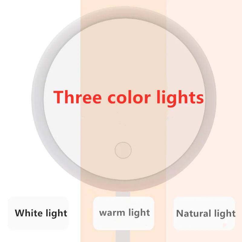 Настольная Светодиодная лампа для зеркала макияжа с USB-зарядсветильник