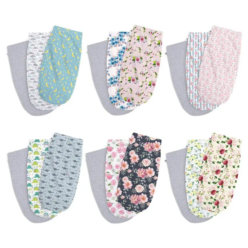 

3Pcs/Set Newborn Baby Swaddle Sleepsack Cotton Print Sleeping Bag Toddler Infant Wrapping Towel Blanket