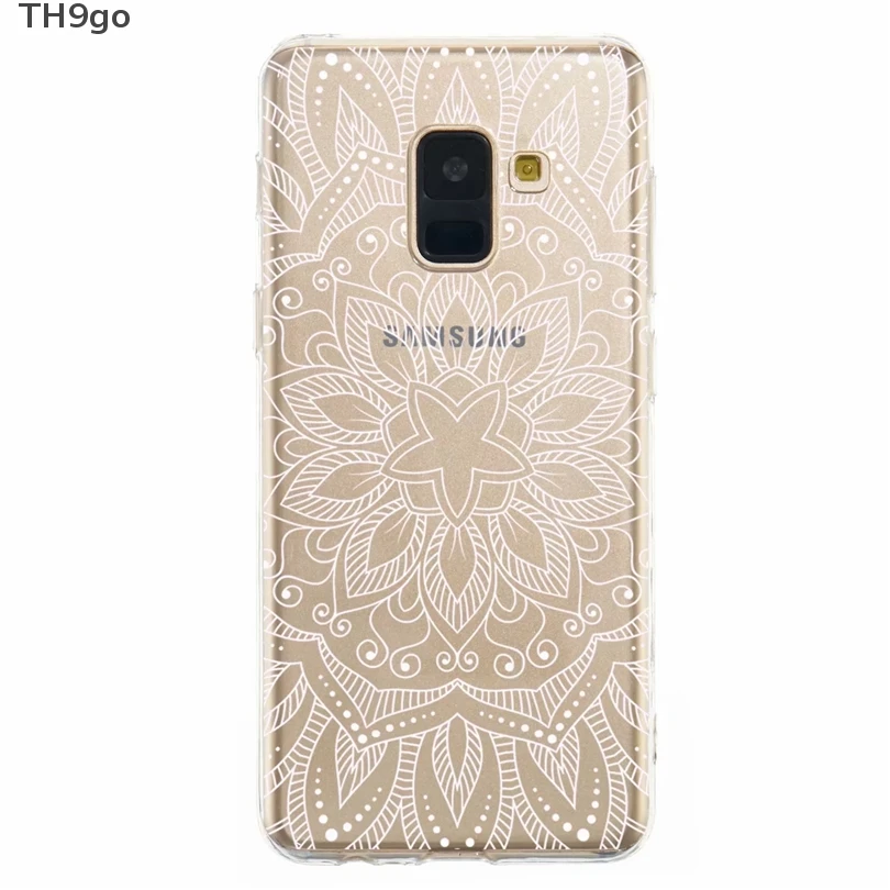 Мягкий силиконовый прозрачный чехол для телефона Samsung Galaxy A5 2017 A6 A7 A8 Plus 2018
