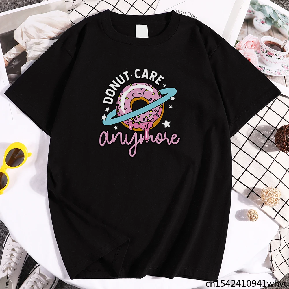 

Donut Planet Simplicity Creative Printing women T Shirts Hip Hop Street Tops Anime Cool
