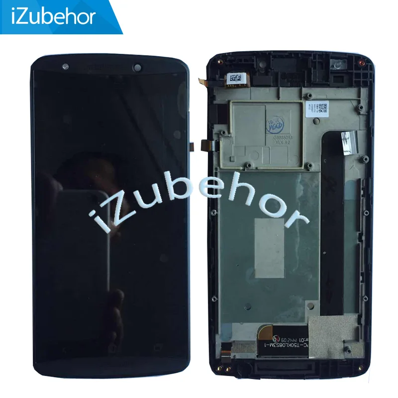 100% гарантия черный ЖК дисплей с сенсорным экраном дигитайзер датчик + рамка в