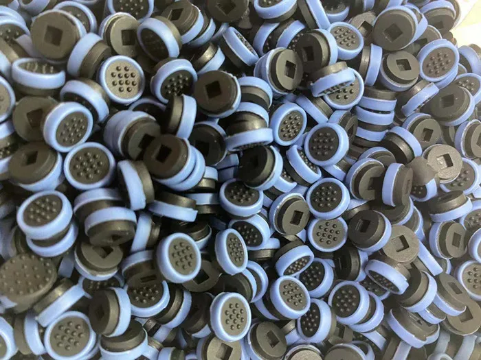 Новинка 5 шт./лот для Dell Latitude E5450 E7450 E7470 E5470 E6400 E6410 M2400 чёрный с синими резиновыми