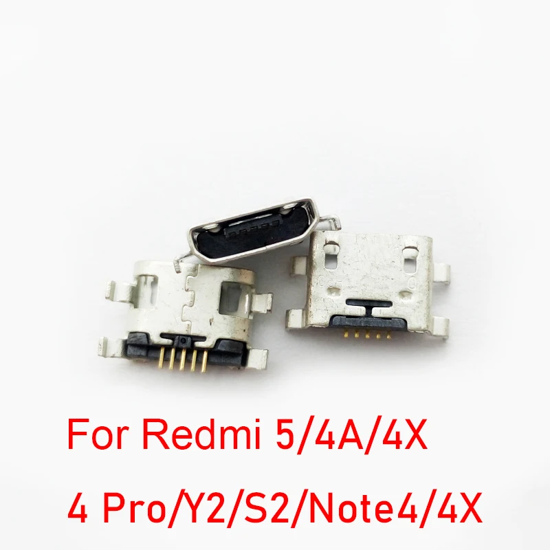 10-100 шт. коннектор для зарядного устройства Xiaomi Redmi NOTE 4 4X / 4A 5/4 Pro/Y2/S2 | Мобильные