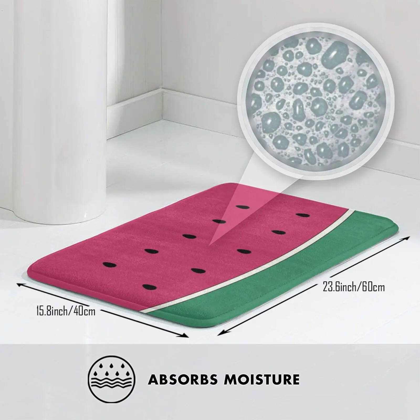 Коврик для входной двери в виде арбуза коврик ванной ковер Super Gt Z финальная