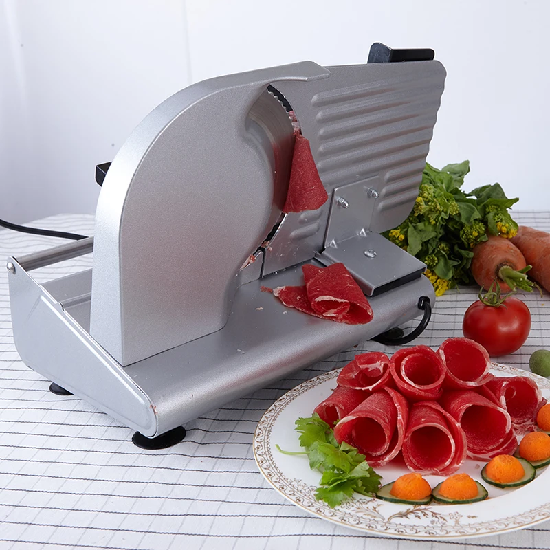 

MS-305C stainless steel Electric slicer Sliced mutton slices Cut fruits and vegetables Cut slices of bread Meat cutting machine