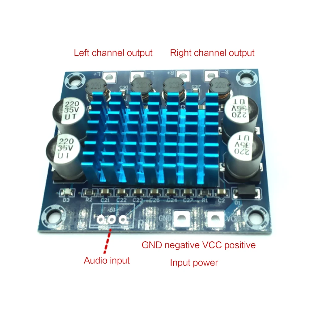 

1PC TPA3110 XH-A232 30W+30W 2.0 Channel Digital Stereo Audio Power Amplifier Board DC 8-26V 3A
