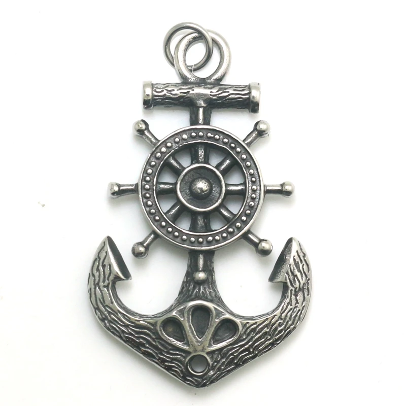 

Men's 316L Stainless Steel Cool Anchor Pendant