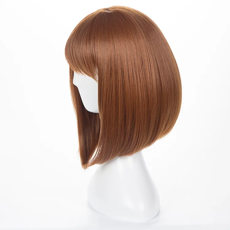 Костюм для косплея моя геройская Академия Uraraka Ochako короткий коричневый костюм Bobo