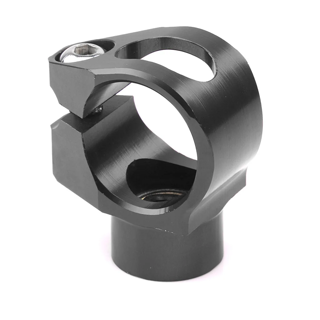 Titanium CNC Универсальный 25 мм диаметр мотоцикла рулевой демпфер stablizer зажим держатель для Honda Suzuki Kawasaki Yamaha Ducati алюминий - Цвет: Titanium