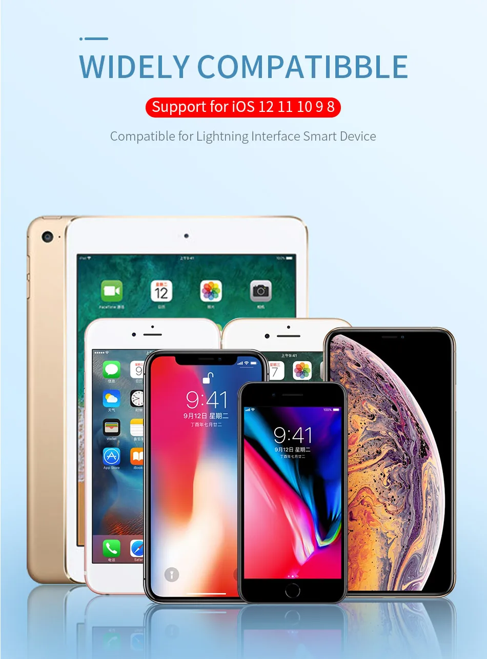 USAMS USB кабель для телефона для iPhone XR XS кабель для iPad iPhone 6 7 8 plus Синхронизация данных USB 2A зарядный кабель для iOS 12 11 Apple
