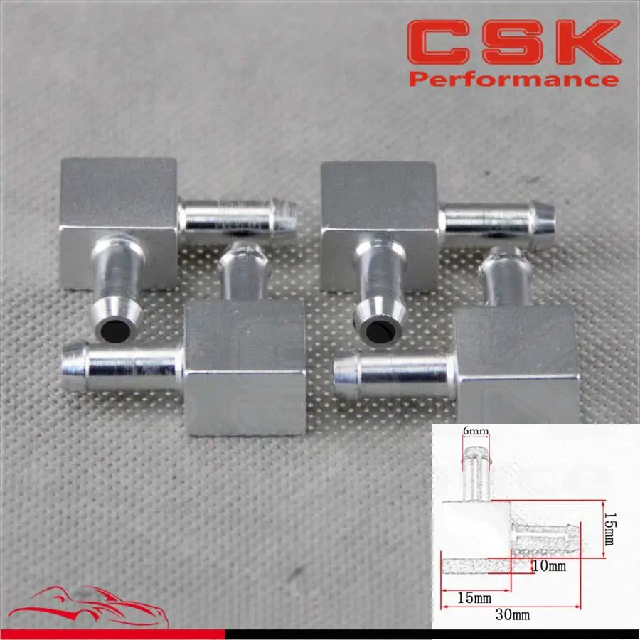 4 шт. 2 способа трубопровода тройник вакуумный соединитель водопроводная