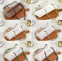 cajas transparentes para tortas 100 uds embalaje con asa caja de regalo caja de dulces decoracin para fiesta de boda venta