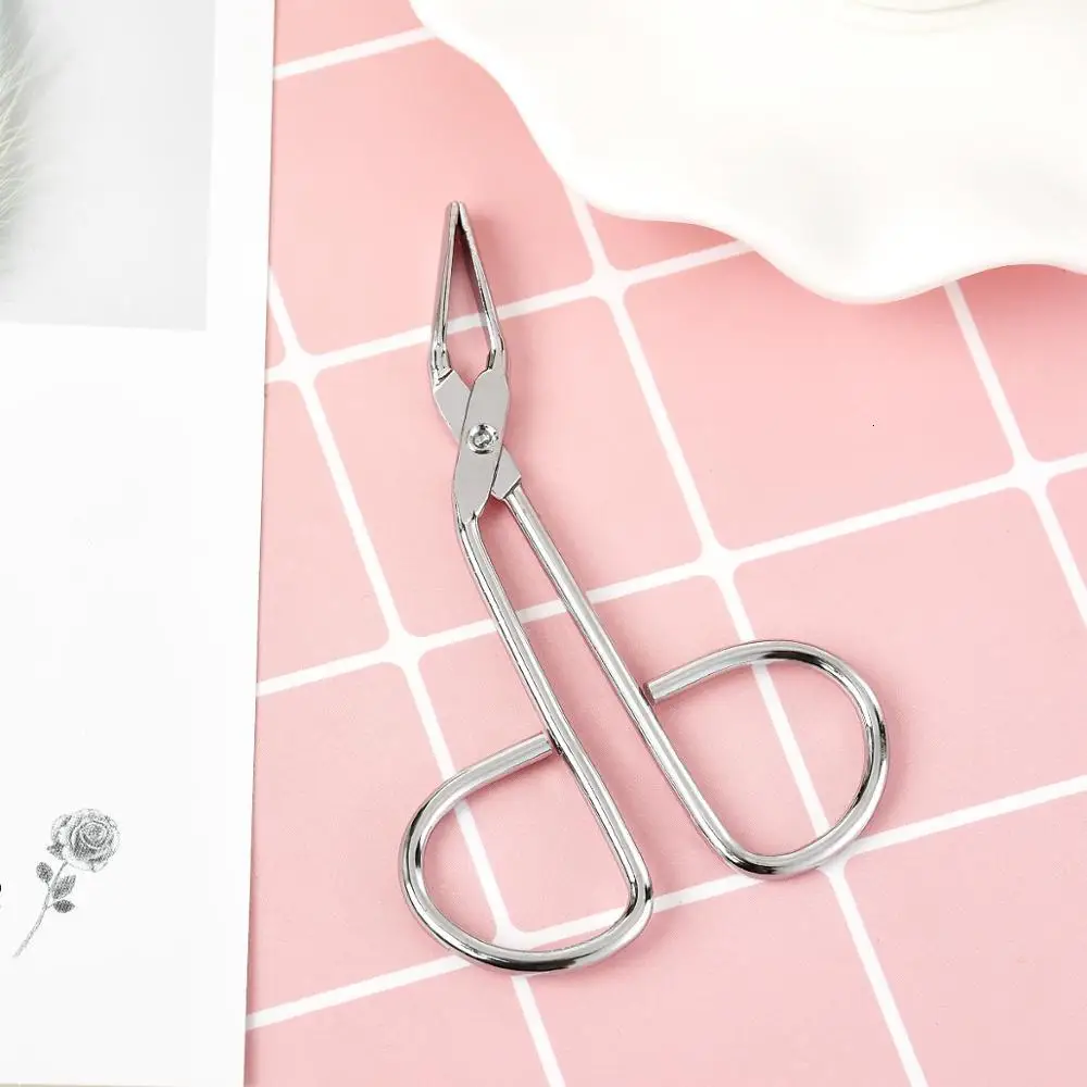 1 шт. нержавеющая сталь ножницы для удаления ресниц эпиляции плоский наконечник