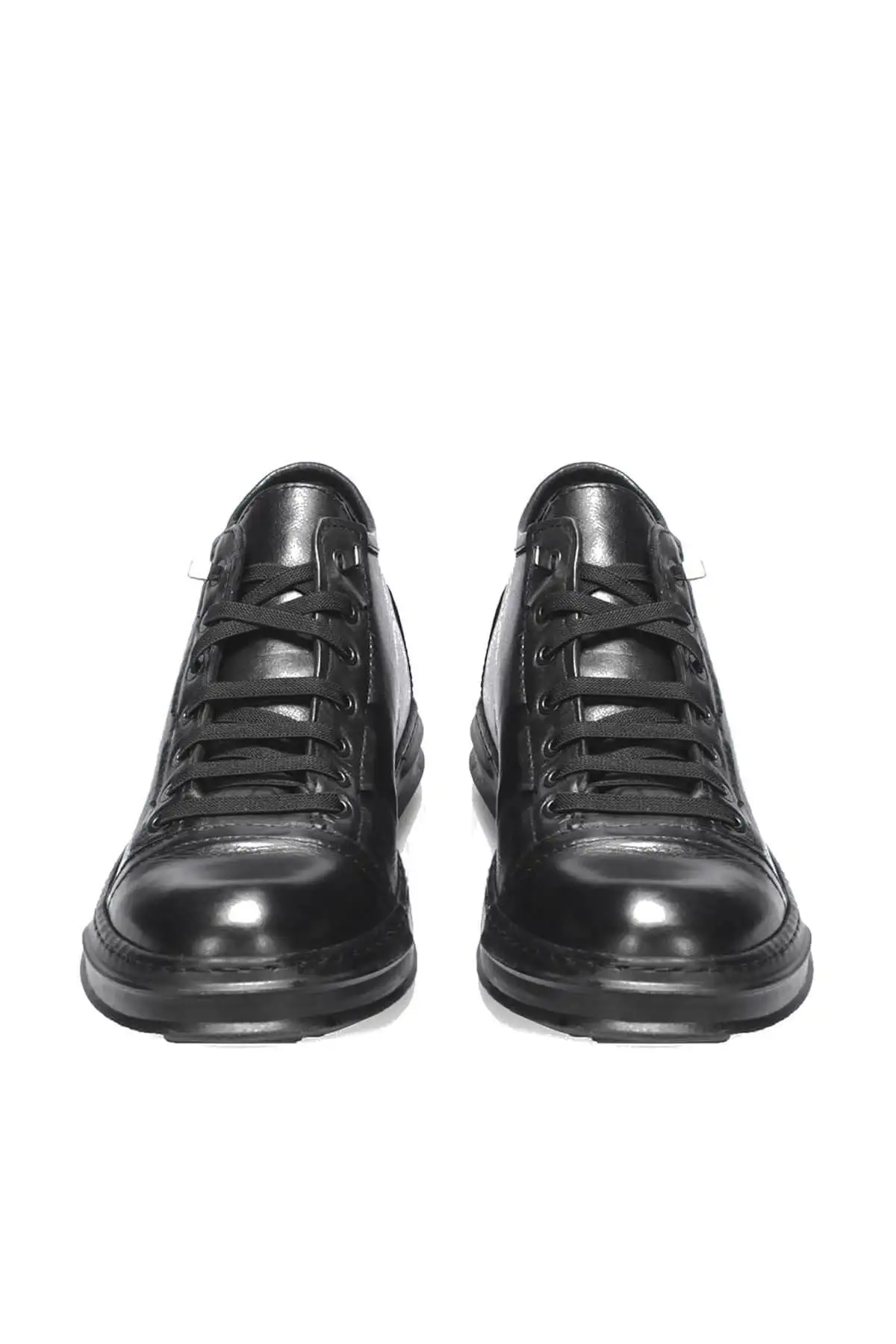 Перламутровая натуральная кожа черная Мужская классическая обувь 120130008986 | Обувь