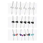 12 шт. мусульманский хиджаб жемчуг зажим брошь булавки для шарфа Безопасный зажим для женщин Свадебная заколка