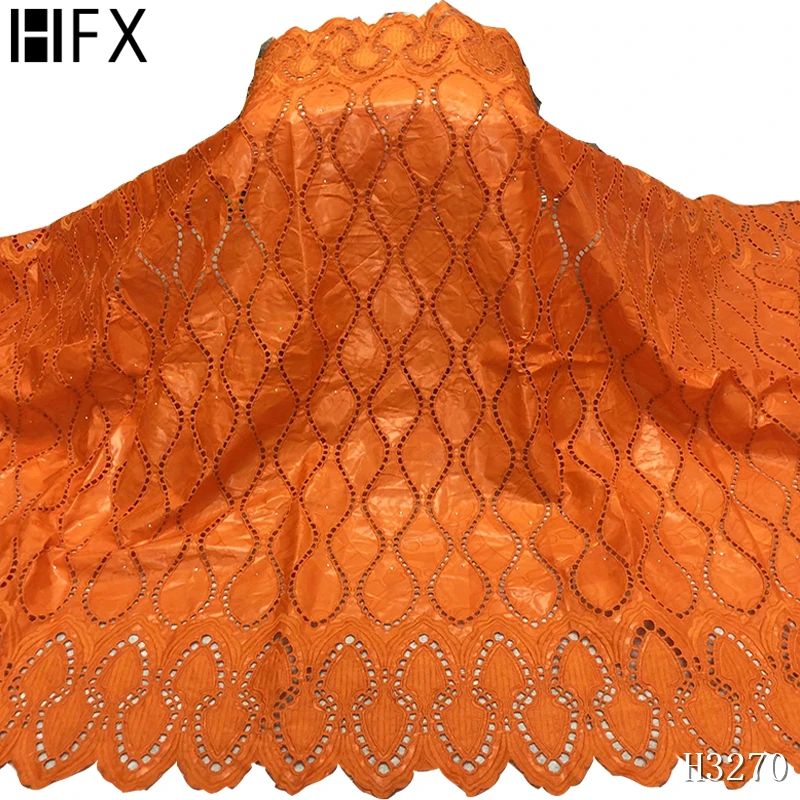 HFX New arrival gold African Bazin lace fabrics Fashion Embroidery riche 2020 Nigerian bazin for women Dress H3270 | Дом и сад
