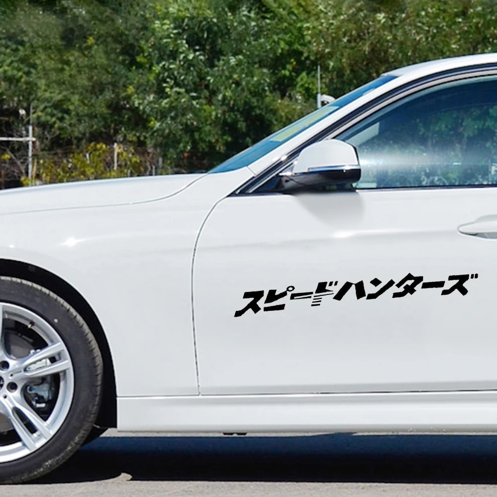Японские Автомобильные Наклейки JDM Speedhunter светоотражающие наклейки для фар и