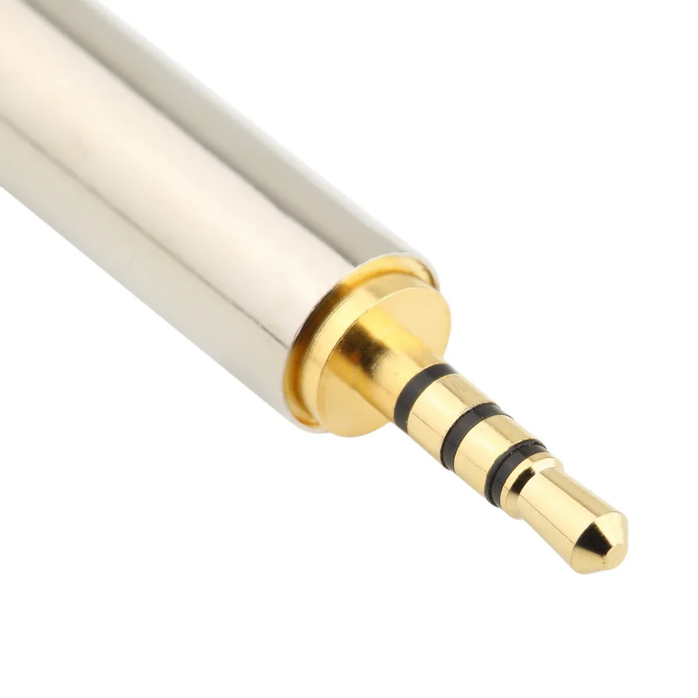 1pc Gold 2.5 mm Male to 3.5 Female audio Stereo Adapter Plug Converter Headphone jack Hot Sell | Обустройство дома