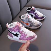 kids sneakers 2021 autumn boys girls fashion high top casual sports running shoes brand soft sole flats tennis basket baby shoes