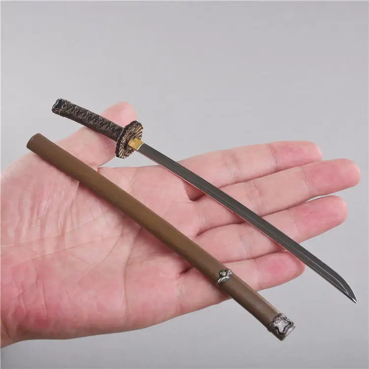 20 см 1/6 масштаб японского ниндзя меч модели для 12 &quotфигурки тела аксессуары