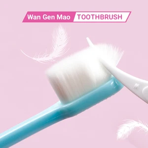 Мягкая зубная щетка Micro-Nano, 1 шт., тонкая маленькая зубная щетка с 20000 щетинами для хрупких десен, для взрослых, детей, для дома, путешествий, улицы