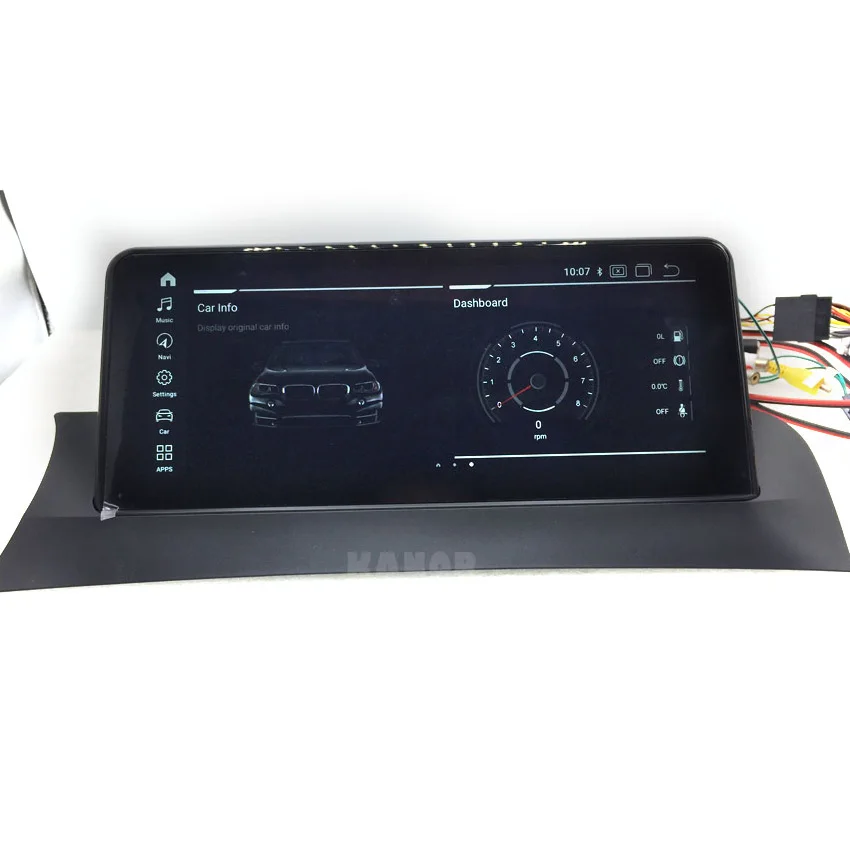 Автомобильный мультимедийный плеер KANOR 10 25 дюйма 4 Гб + 64 ГБ Android gps-навигация для BMW
