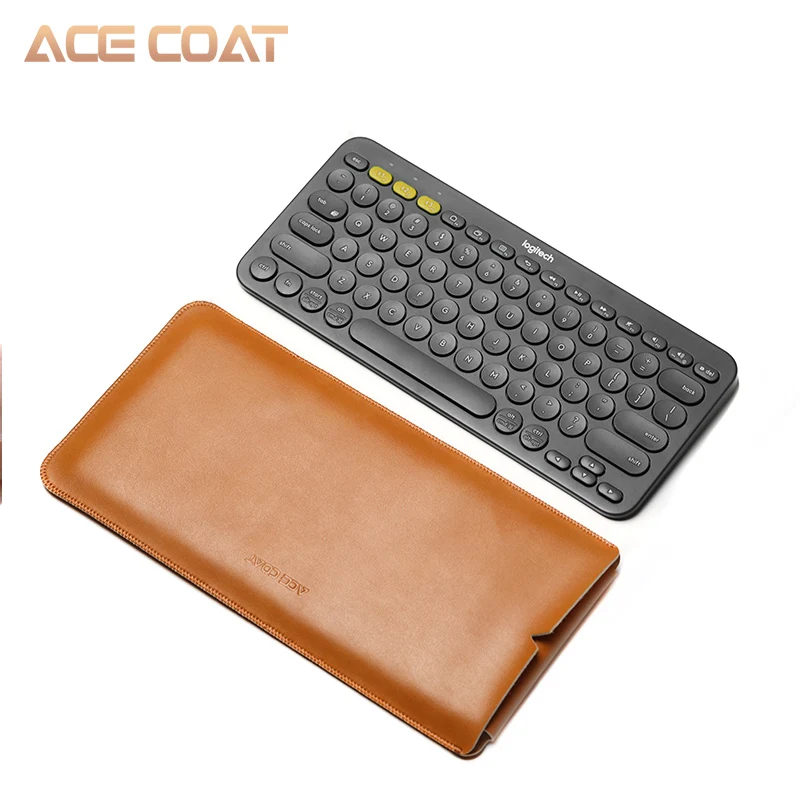 Чехол для ноутбука ACECOAT из микрофибры и искусственной кожи ультратонкий супер