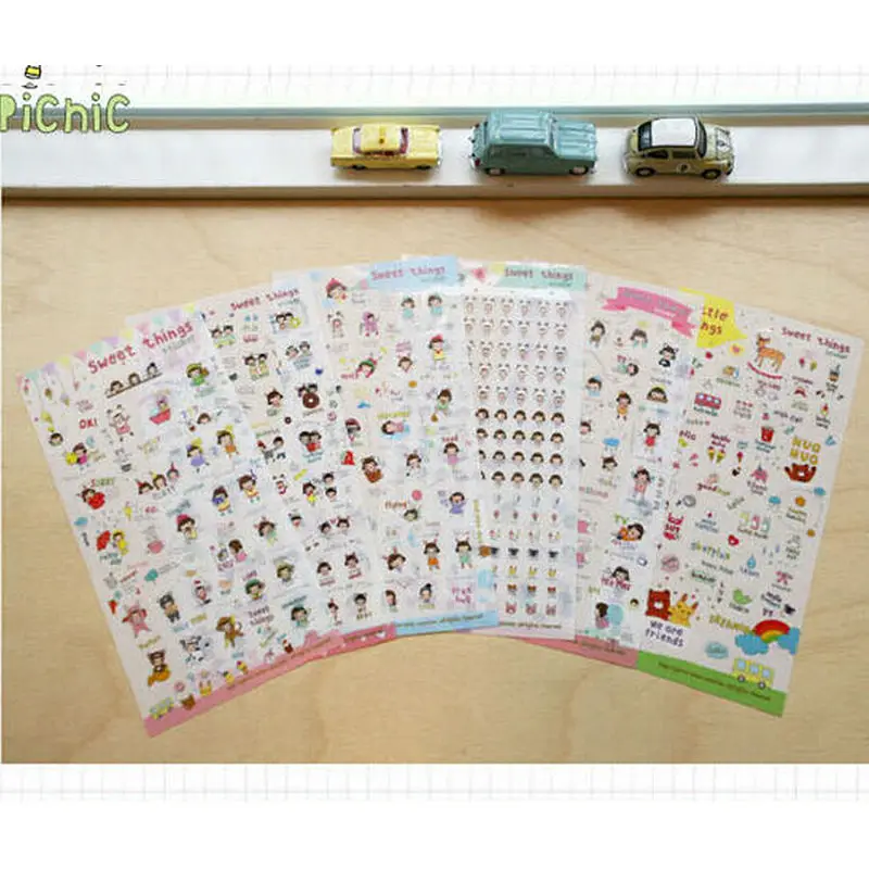 6 листов/лот для художественного оформления ногтей ручная работа липкий альбом