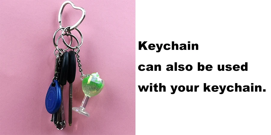 Acrylic Cute Keychain Ice Cream Pearl Milk Tea Drink Bottle Keyring Bag Pendant Couples Women Men Girl Gift Trinket Dropshipping