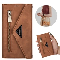 luxurious portable with lanyard flip wallet phone case for samsung s7 s8 s9 s10 s20 plus ultra cover for samsung note 8 9 10 20