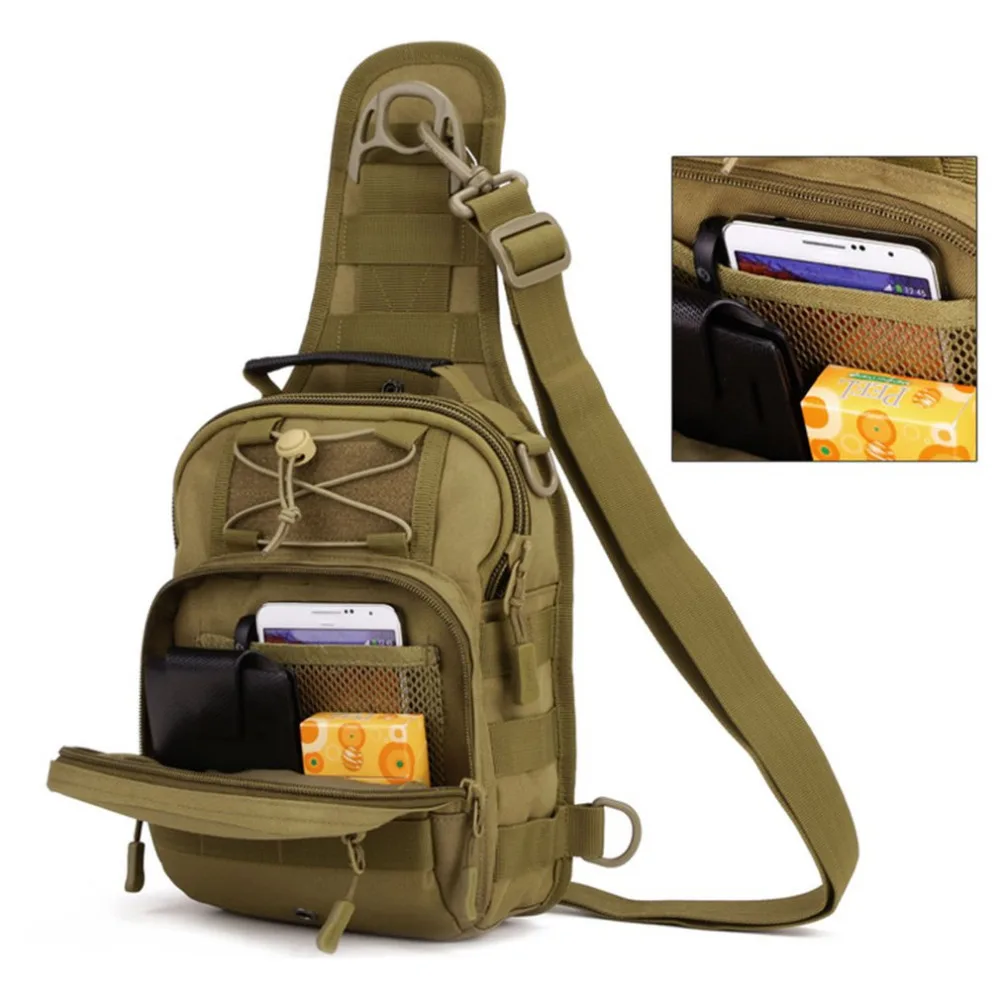 Protector Plus Multifunction Chest Bag Waterproof Cross Body Cycling Backpack Handbag Nylon Travel for Camping Hiking | Спорт и