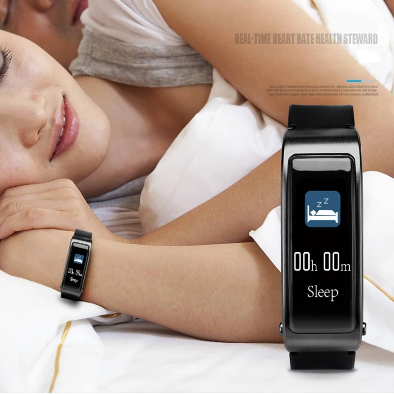 

Color Sn Phone Call Reminder Music Heart Rate Calorie Sedentary Reminder Sleep Monitor Step Alarm Clock