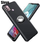 Черный мягкий кольцо из ТПУ держатель чехол для Motolora Moto GPlay Мощность стилус 2021 G30 G10 край S E7 Мощность 5G один Fusion плюс Vison G8 G9