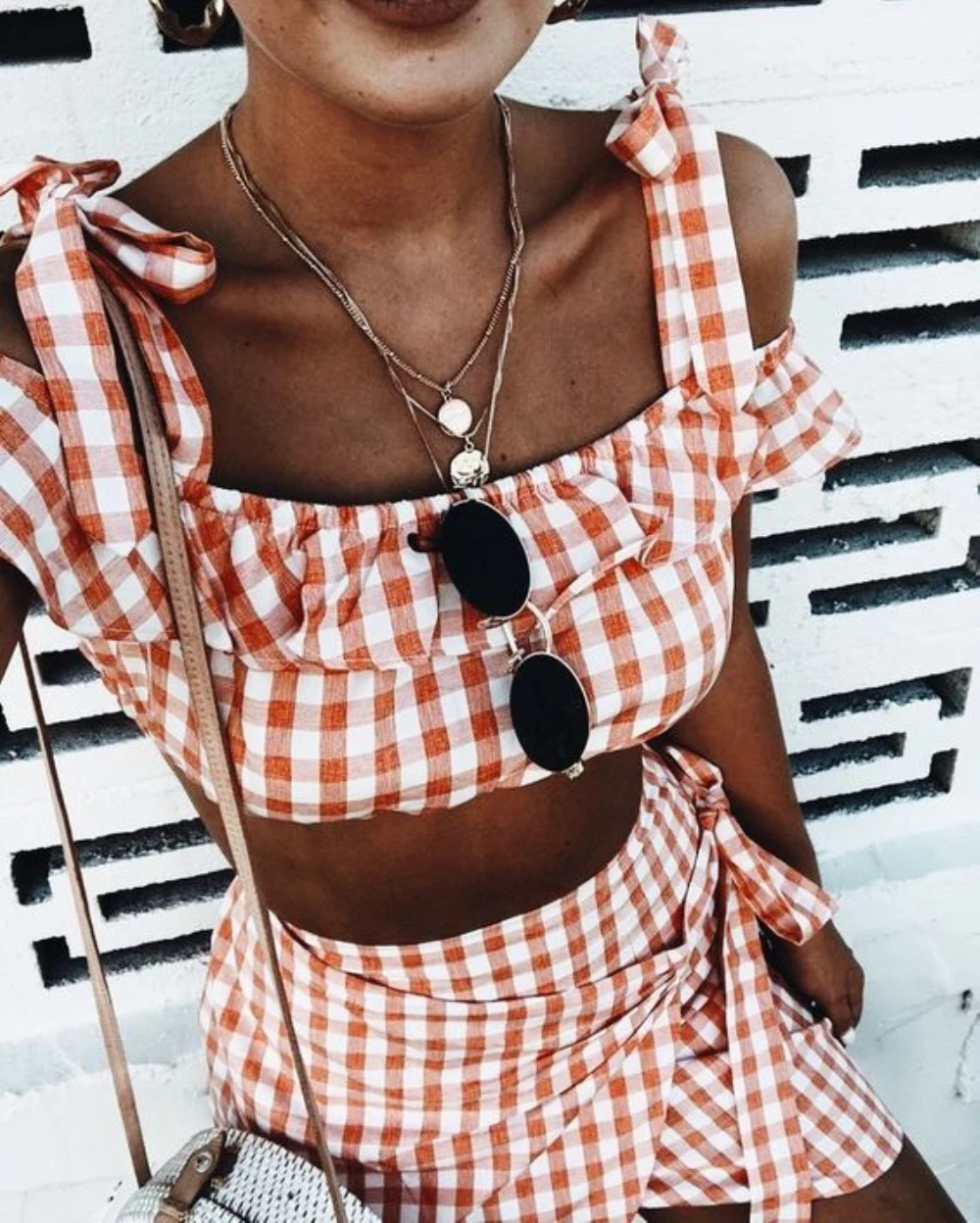 Женская одежда юбка пляжные вечерние наряды комплект из 2 предметов черный