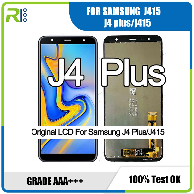 

10pcs/lot 100% Original 6.0'' LCD For Samsung Galaxy J4+ 2018 J4 Plus J415 J415F J410 LCD Display Touch Screen Sensor