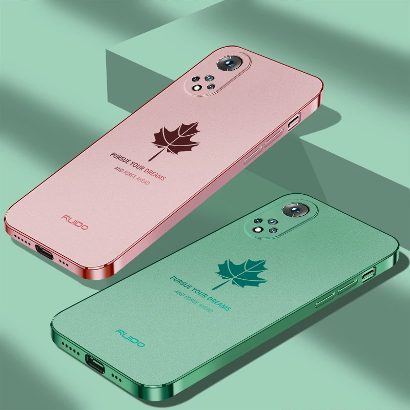 Чехол с гальваническим покрытием для Honor 50 SE Pro V40 9X Huawei P30 Mate 30 40 Nova 7 8 Magic 3 мягкий