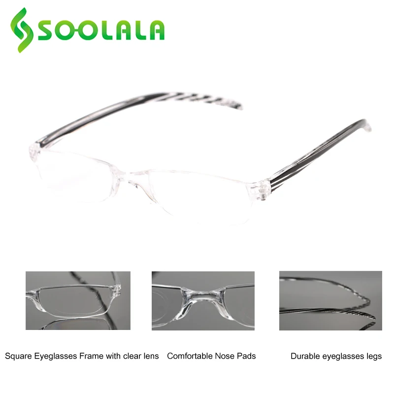 SOOLALA новые Брендовые очки для чтения женщин и мужчин Oculos de Grau красочная