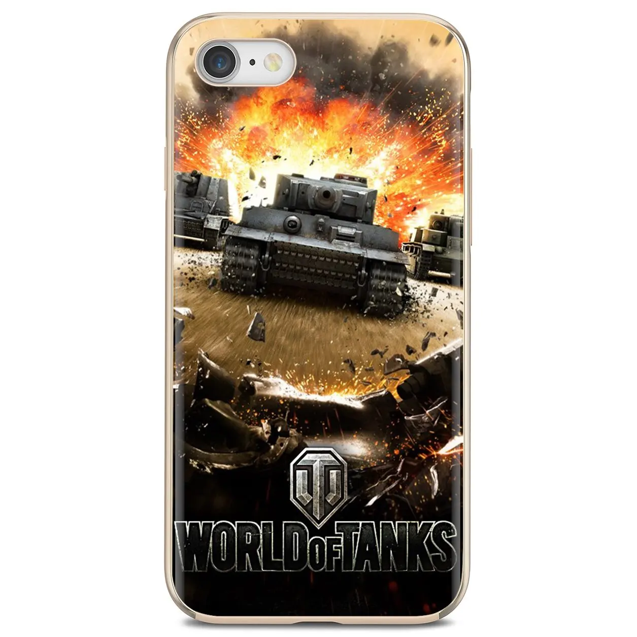 Мягкий чехол с изображением игры world of tanks арт-логотип WOT для Samsung Galaxy A10 A40 A50 A70 A3 A5 A7