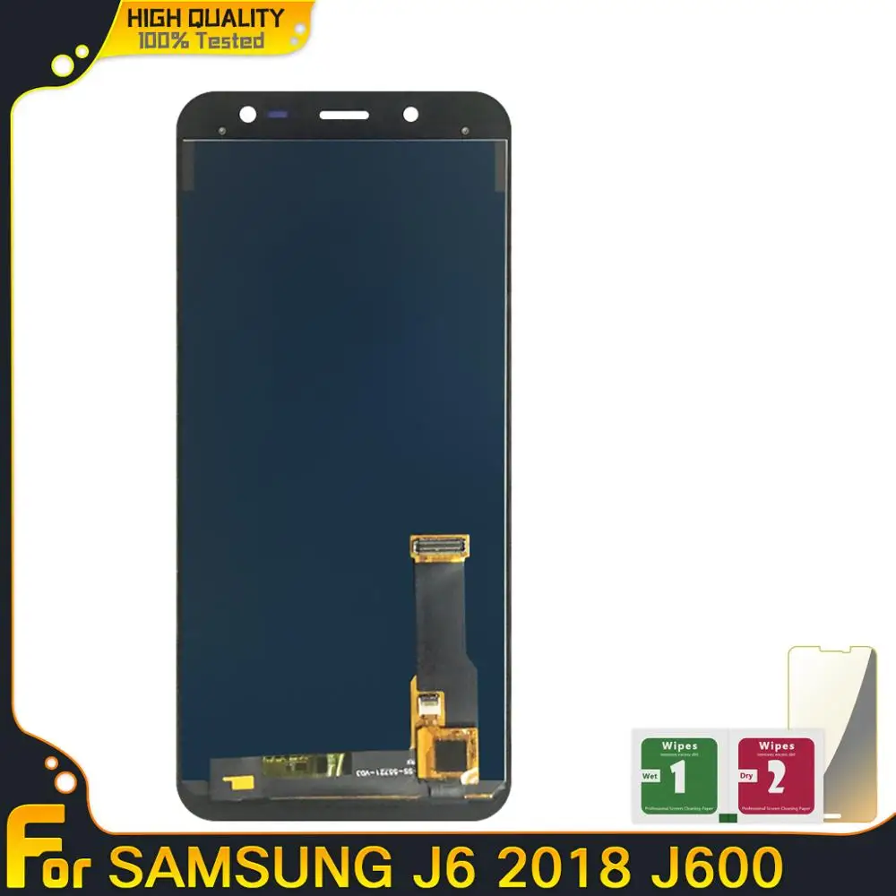 ЖК дисплеи для Samsung Galaxy J6 J600 2018 J600F J600F/DS J600G/DS дисплей с сенсорным экраном