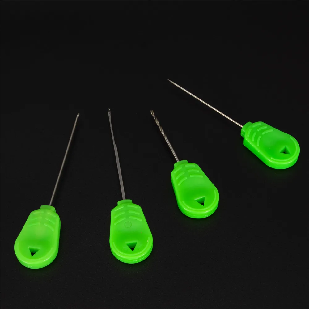 

4pcs Carp Fishing Lead Core Rigs Making Tools Knot Puller Splicing Needle Accessories Of Carp Fishing Bait Needle Kit