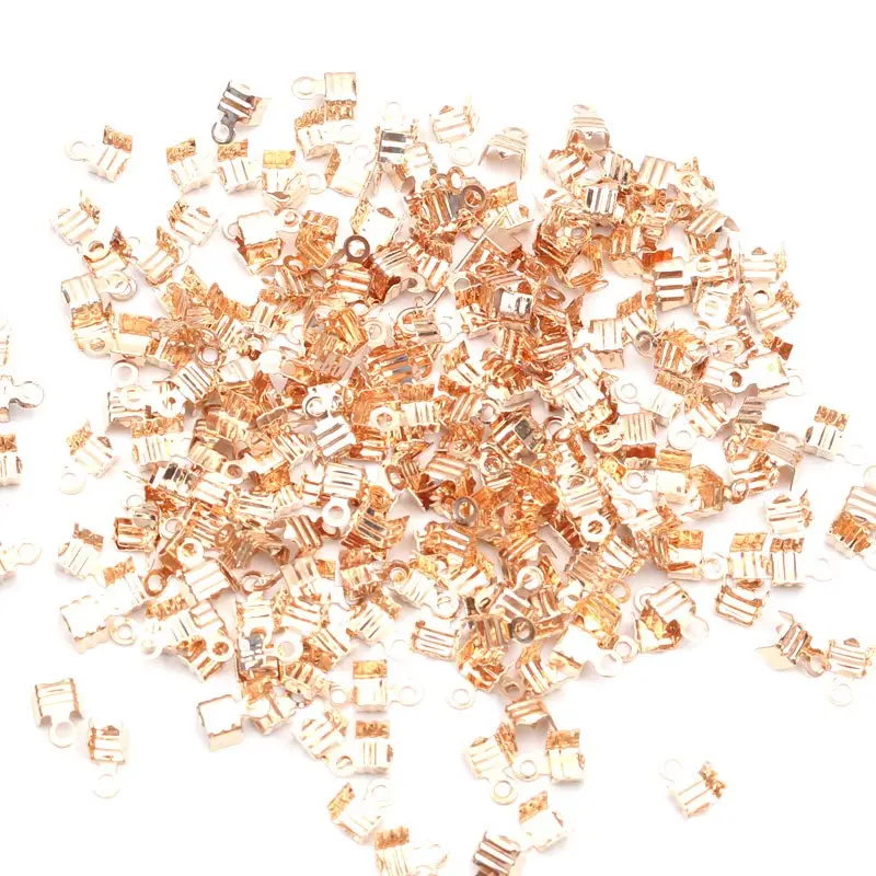 Обжимные колпачки для бусин Концевики бижутерии фурнитура изготовления