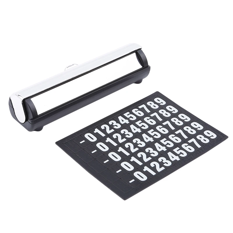 

Автомобильный скрытый временный телефон, вращающийся Автомобильный защитный аксессуар, инструменты, номер телефона, стоп-сигнал, автомоби...