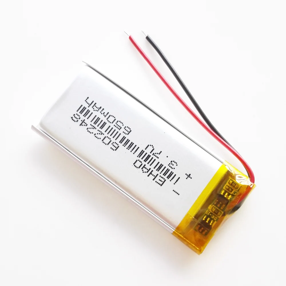 602248 3 7 V 650mAh батарея литий полимерная LiPo аккумуляторная для Mp3 GPS Vedio игры 6*22*48 мм