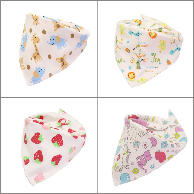 20/50 шт хлопок собака кошка бандана шарф двухслойный Собака треугольник