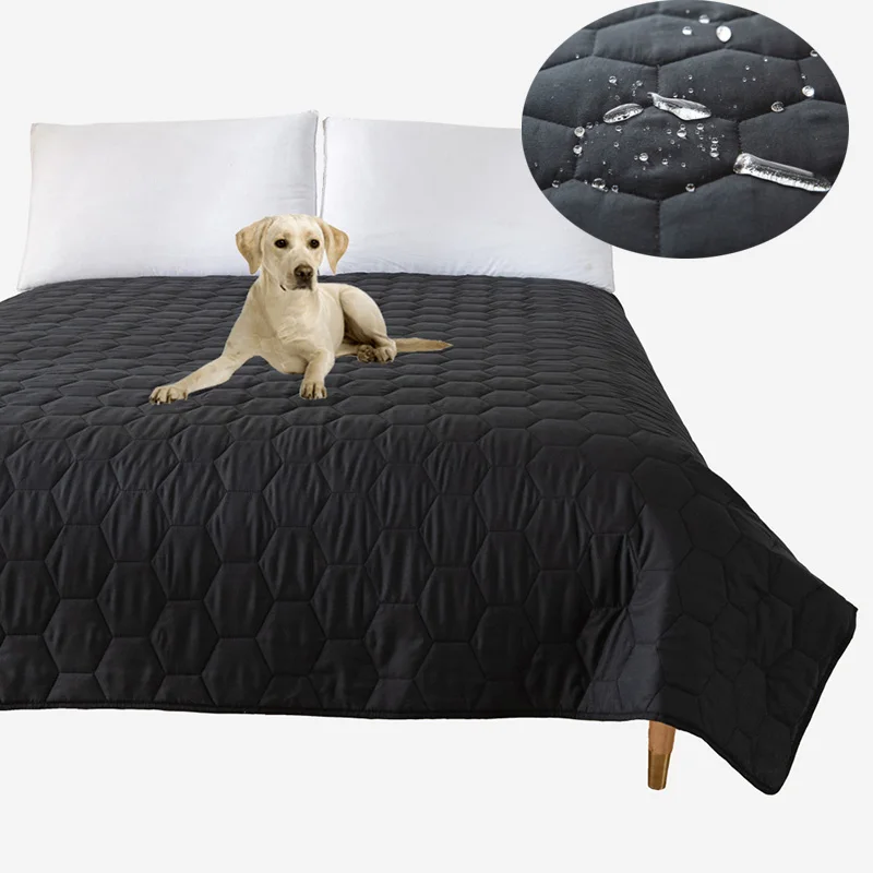 

Waterproof Pet Mattress Cover Washable Bed Cover Queen King Size Urineproof Pad Mat Blanket Breathable Pet Dog Bed 5 colors