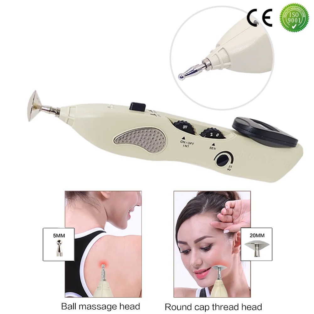 Медицинская ручка для иглоукалывания точечный детектор электронный массаж