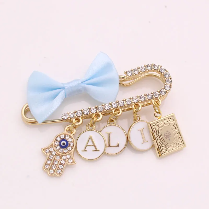 Заказное английское имя мусульманская Хамса рука Фатимы Аллах Коран Детская