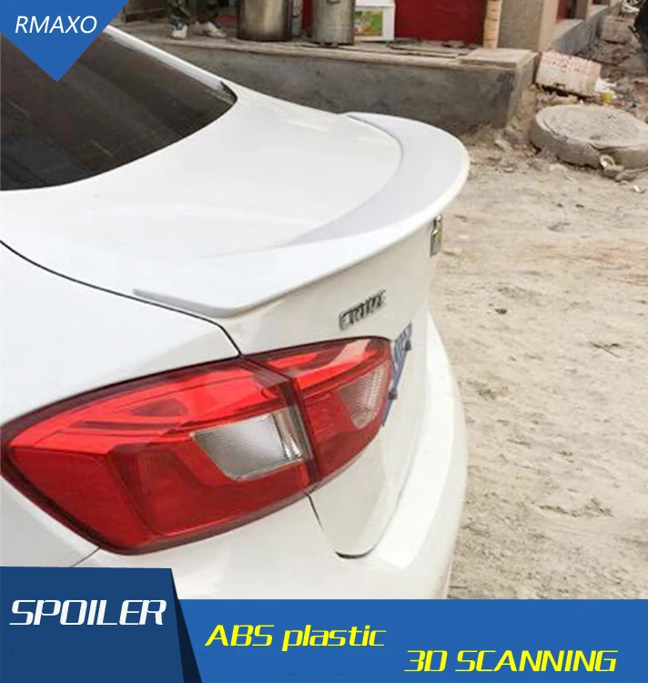 Спойлер Cruze 2017 АБС пластик для автомобиля заднее крыло Праймер цвет задний